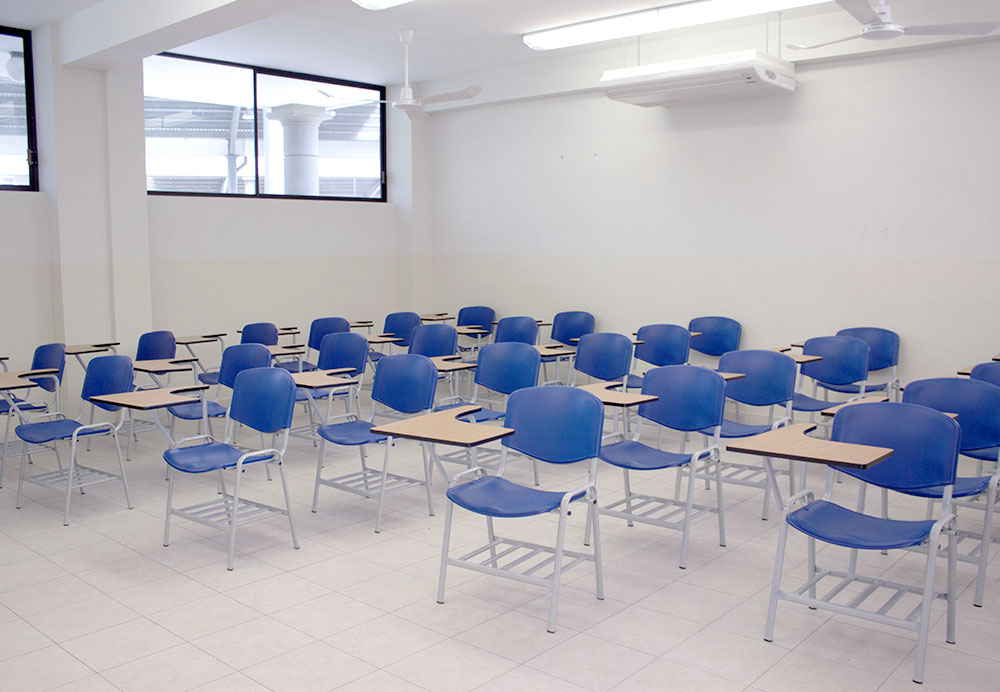 Aulas confortables y climatizadas